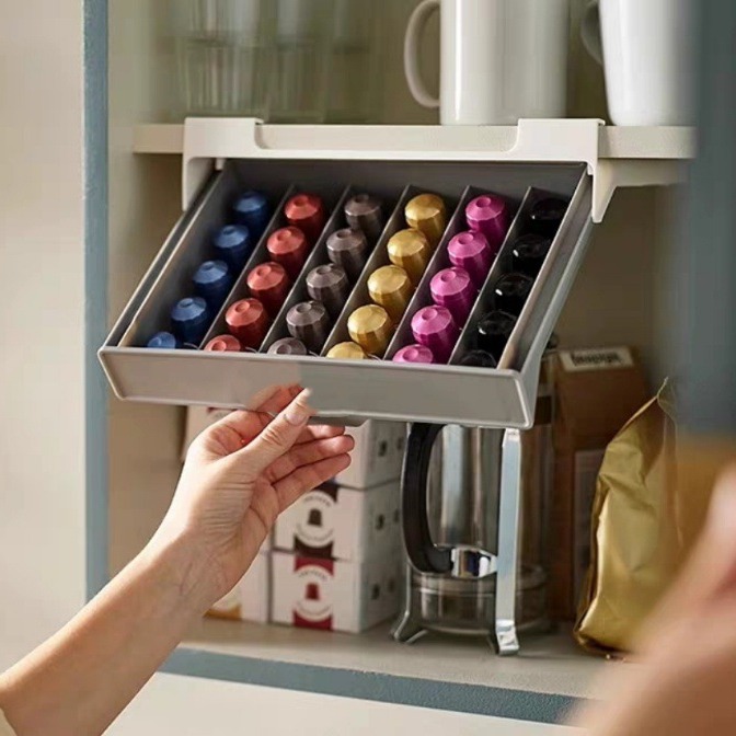 Coffee Tea Containers - Pojemnik na kapsułki kawy, organizer na