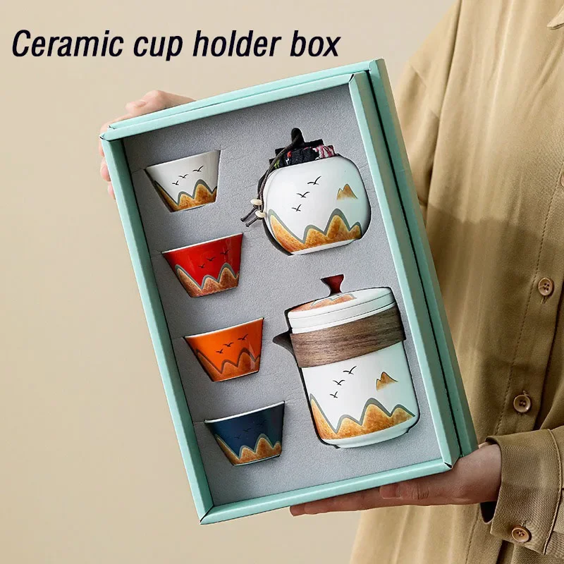 Coffee Tea Game - Pudełko upominkowe, ceramiczny kubek do herbaty