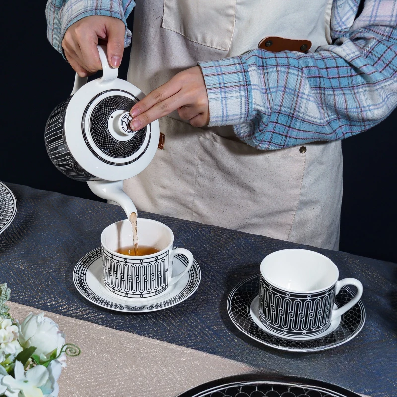 Coffee Tea Containers - Prosty zestaw do herbaty w europejskim