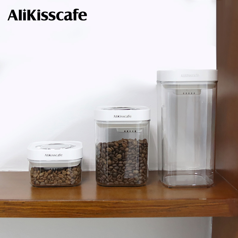 Coffee Tea Containers - AliKisscafe Pojemnik do przechowywania ziaren kawy