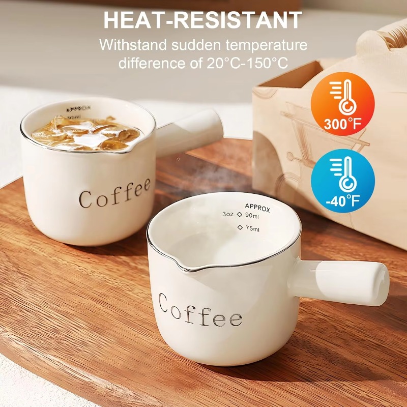 Coffee Tea With Milk - Mini ceramiczny kubek do kawy z
