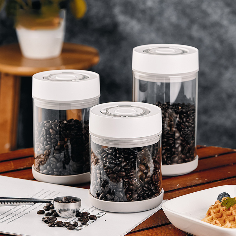 Coffee Tea Containers - Słoik na kawę ze szkła odpornego