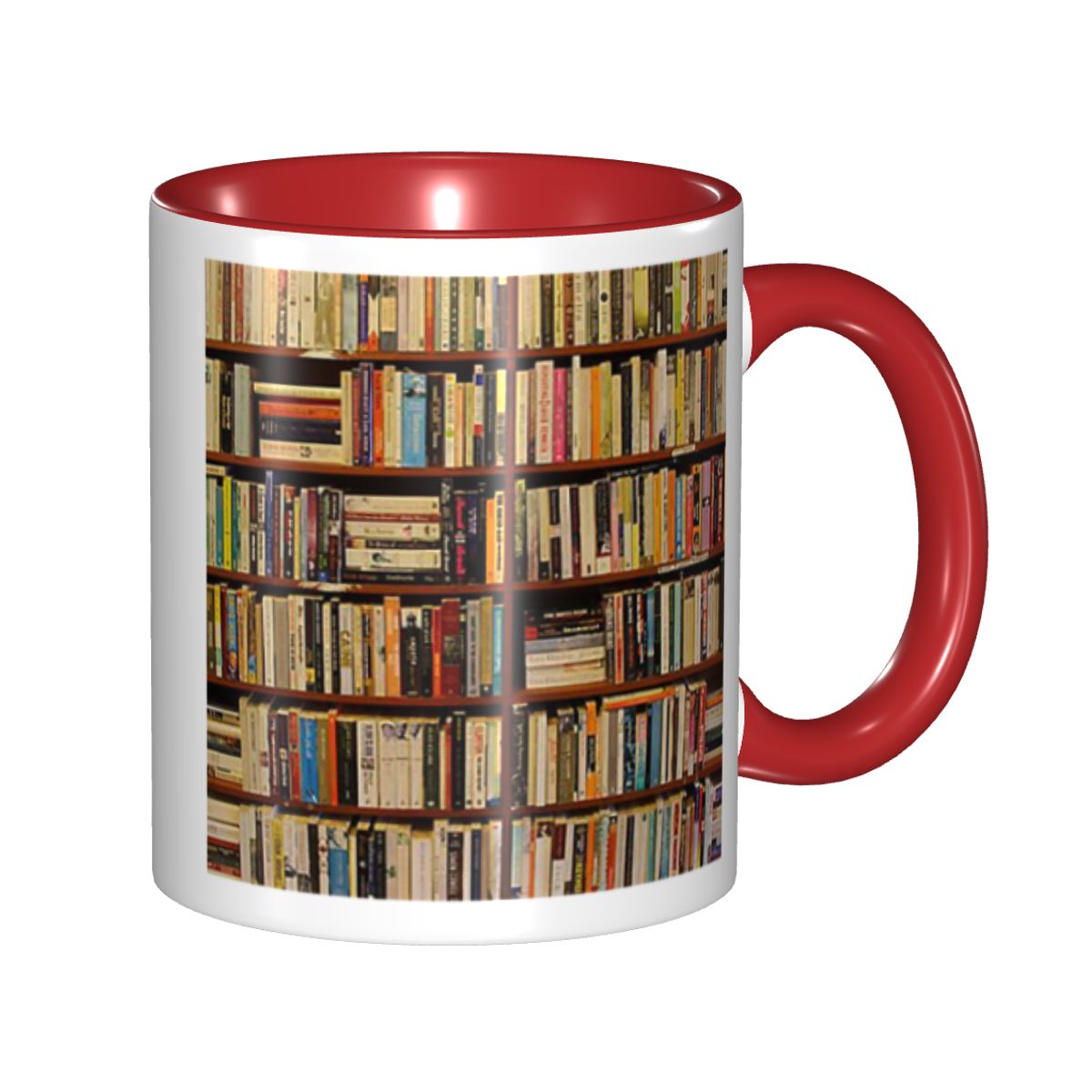 Coffee Tea Library - Kubek z motywem książki z biblioteki