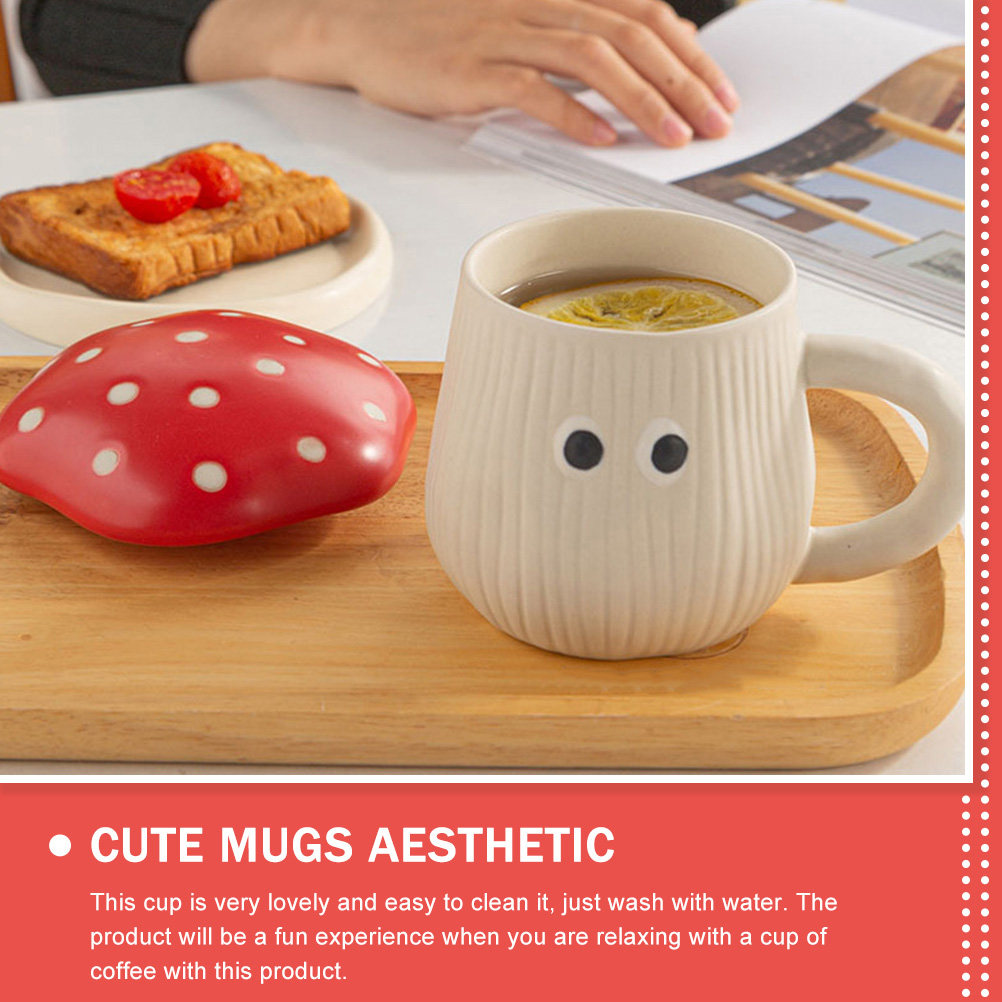 Coffee Tea And Cocoa - Ceramiczny Kubek do Kawy w Kształcie