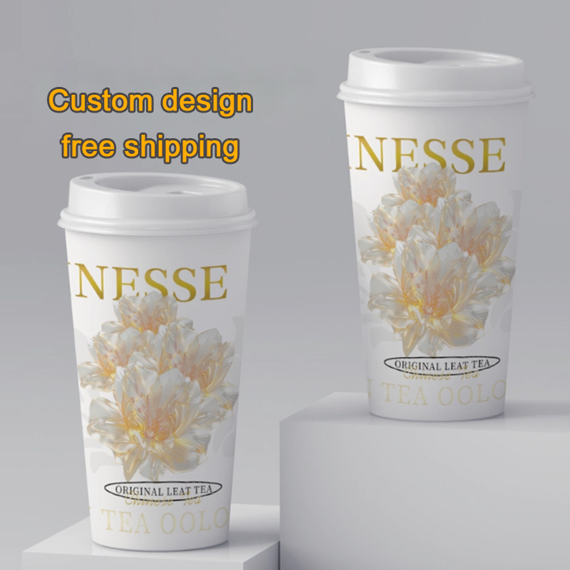 Coffee Tea House - LOGO Niestandardowe zagęszczone jednorazowe mleko, kawa