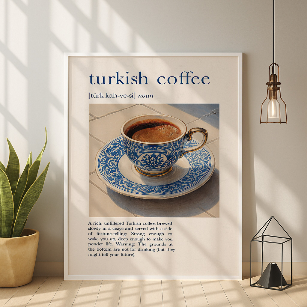 Plakat Kuchenny Tradycyjny Tur – Coffee And Tea Lyrics recenzja i cena