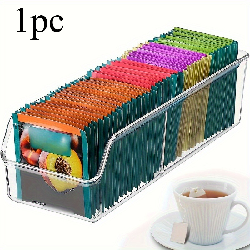 1 szt. Przezroczysty organizer – Coffee Tea Containers recenzja i cena