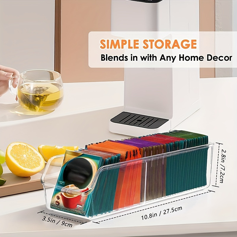 1 szt. Przezroczysty organizer – Coffee Tea Containers recenzja i cena