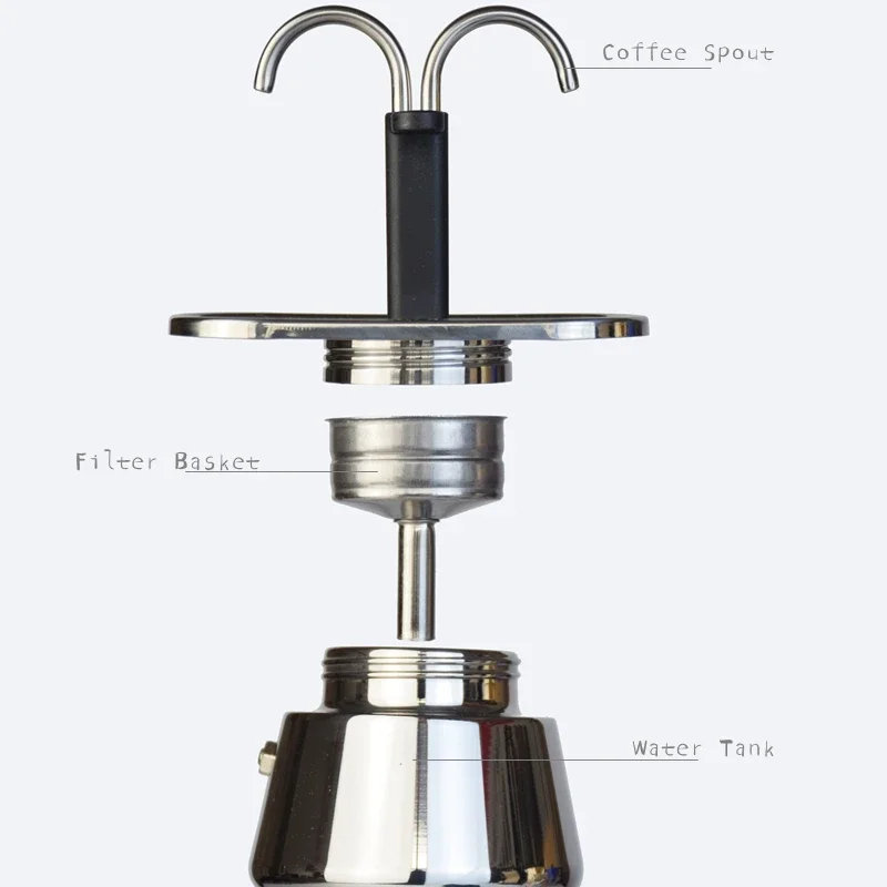 200ML Mini Moka Pot Double Tub – Pour Over Kettle recenzja i cena