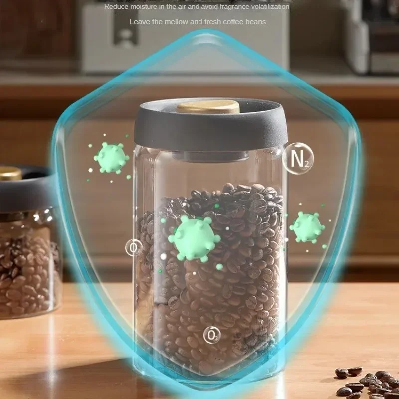 Ręcznie zamykany próżniowo sło – Coffee Tea Containers recenzja i cena