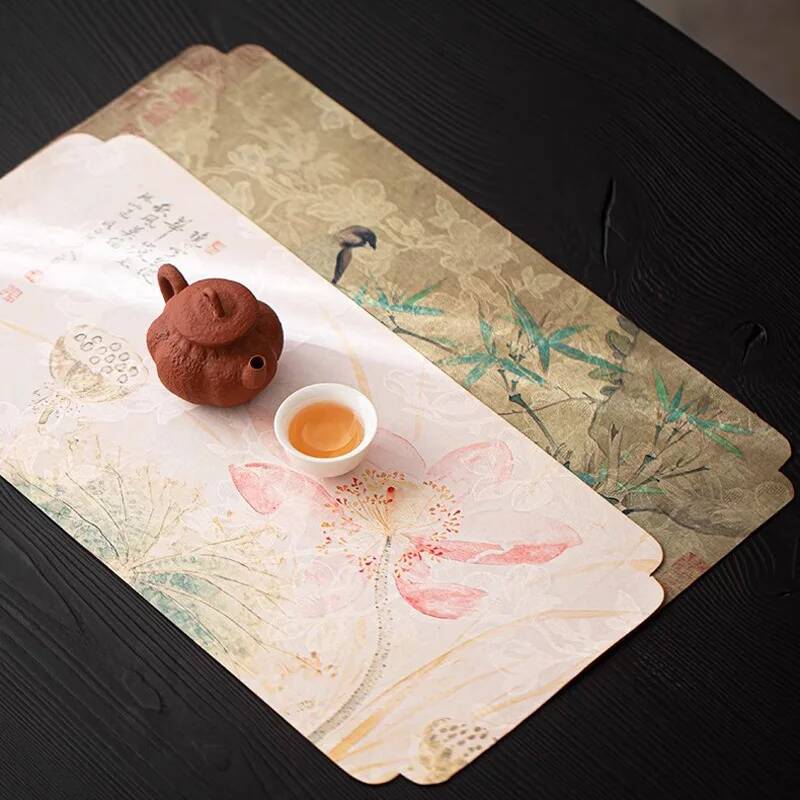 Chińska Mata do Herbaty z Jedw – Bamboo Tea Tray recenzja i cena