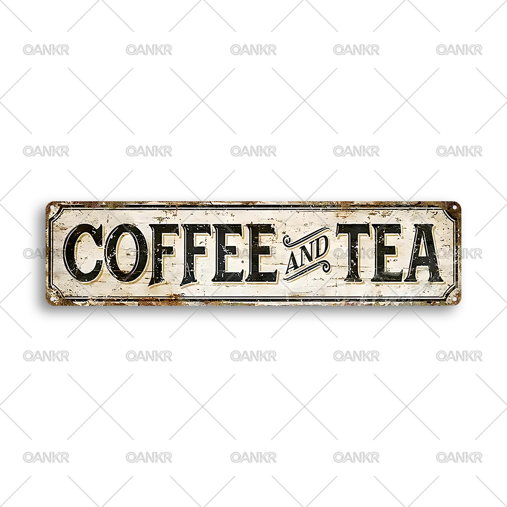 Vintage Plakat Dekoracyjny na  – Coffee And Tea Lyrics recenzja i cena
