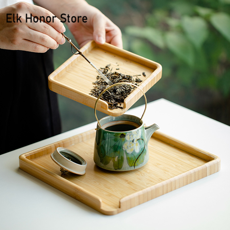 Chiński bambusowy taca gastron – Bamboo Tea Tray recenzja i cena