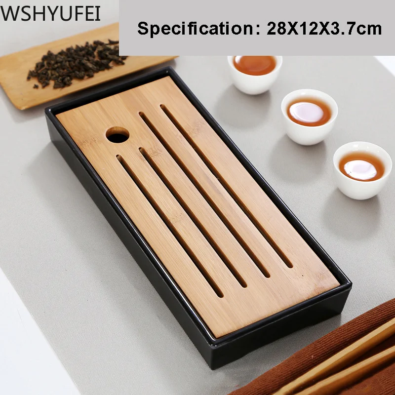 Prosta sucha taca herbaciana m – Bamboo Tea Tray recenzja i cena
