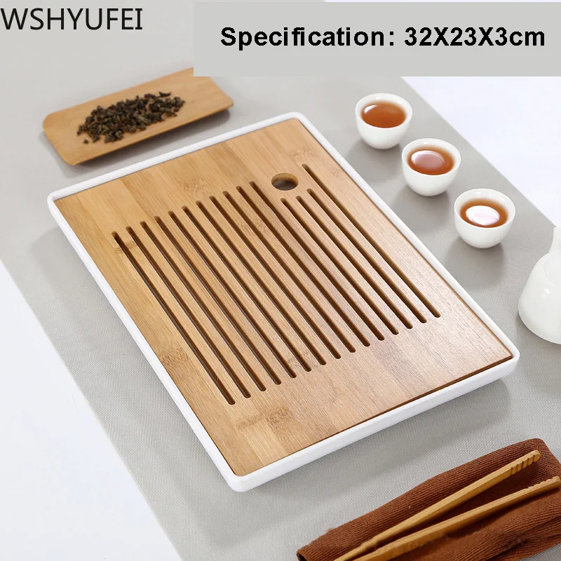 Prosta sucha taca herbaciana m – Bamboo Tea Tray recenzja i cena