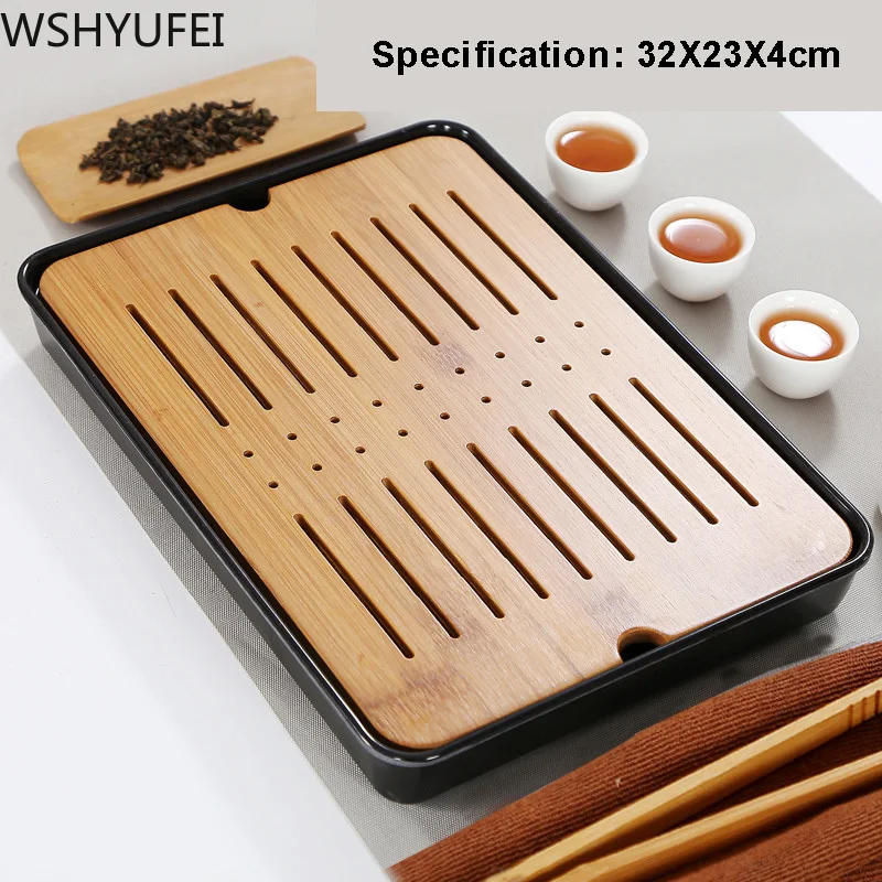 Prosta sucha taca herbaciana m – Bamboo Tea Tray recenzja i cena