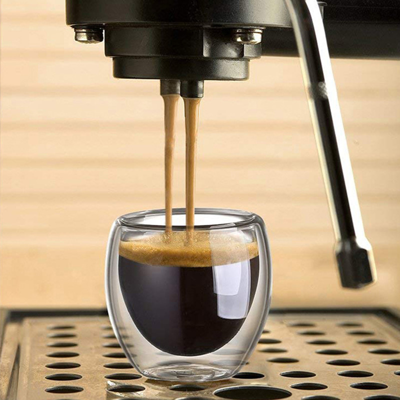 Szklane kubki do kawy z podwój – Coffee Tea And Cocoa recenzja i cena