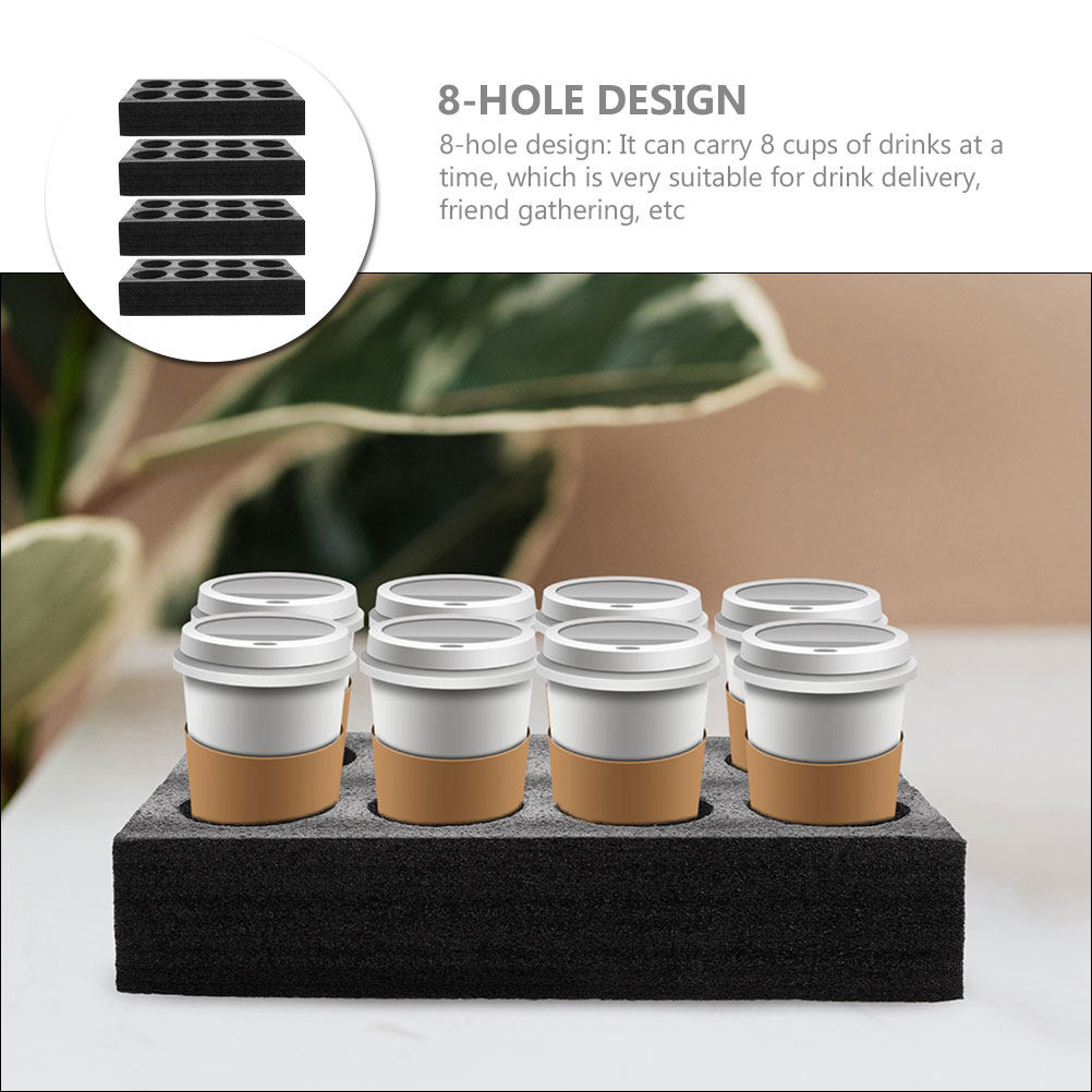 4 szt. 8-otworowa taca na napo – Coffee Tea With Milk recenzja i cena