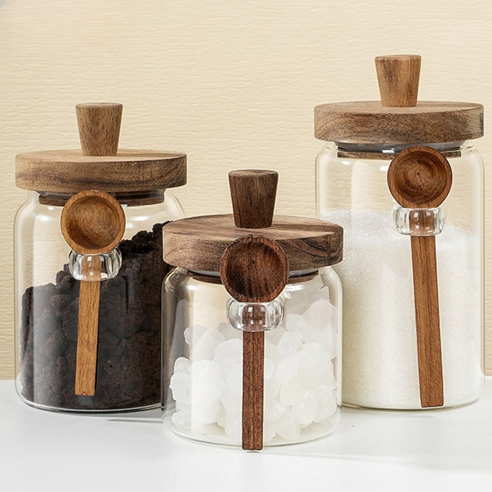 Szklany słoik do przechowywani – Coffee Tea Containers recenzja i cena