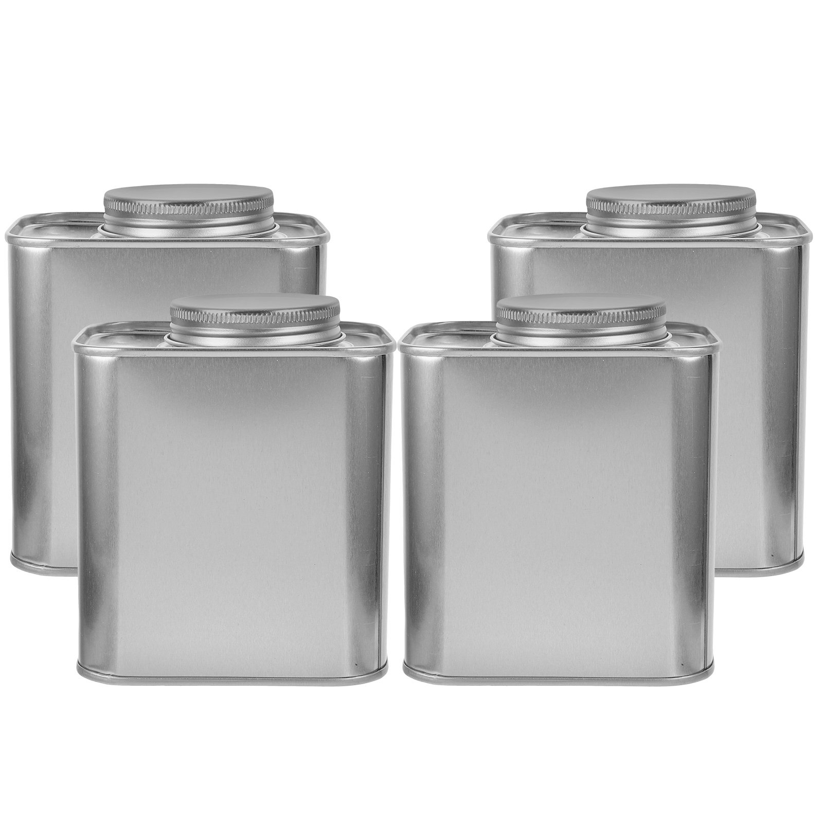 4 sztuki metalowych pojemników – Coffee Tea And Bean Leaf recenzja i cena