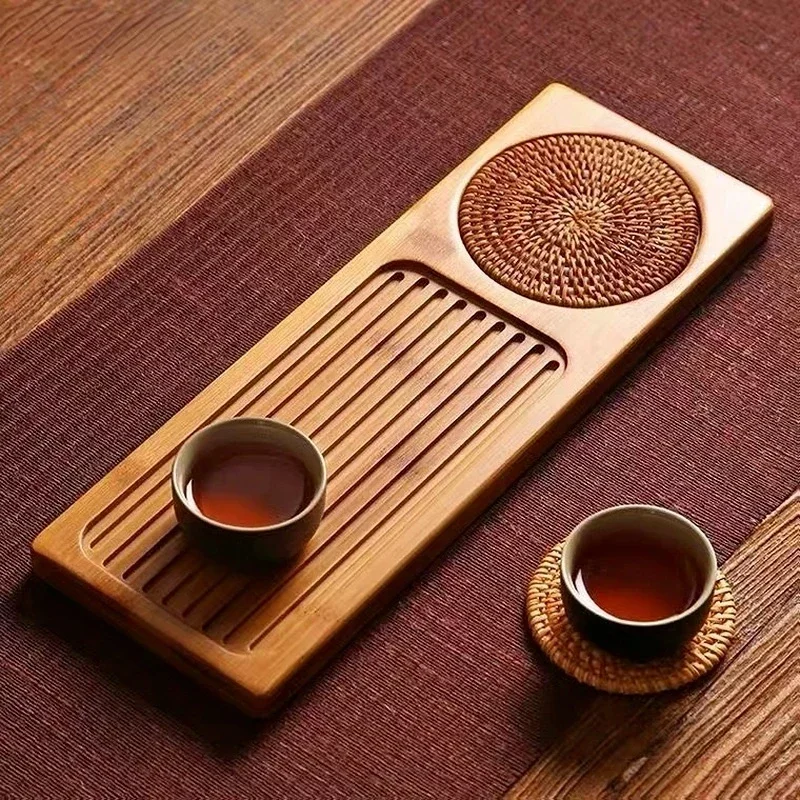 Taca do herbaty z bambusa Dry  – Bamboo Tea Tray recenzja i cena