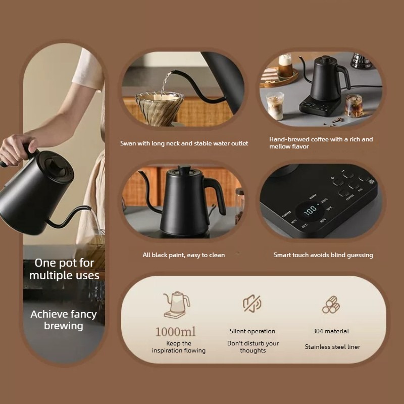 Elektryczny czajnik do kawy z  – Pour Over Kettle recenzja i cena