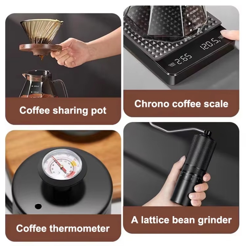 10-częściowy Zestaw Podróżny d – Pour Over Kettle recenzja i cena
