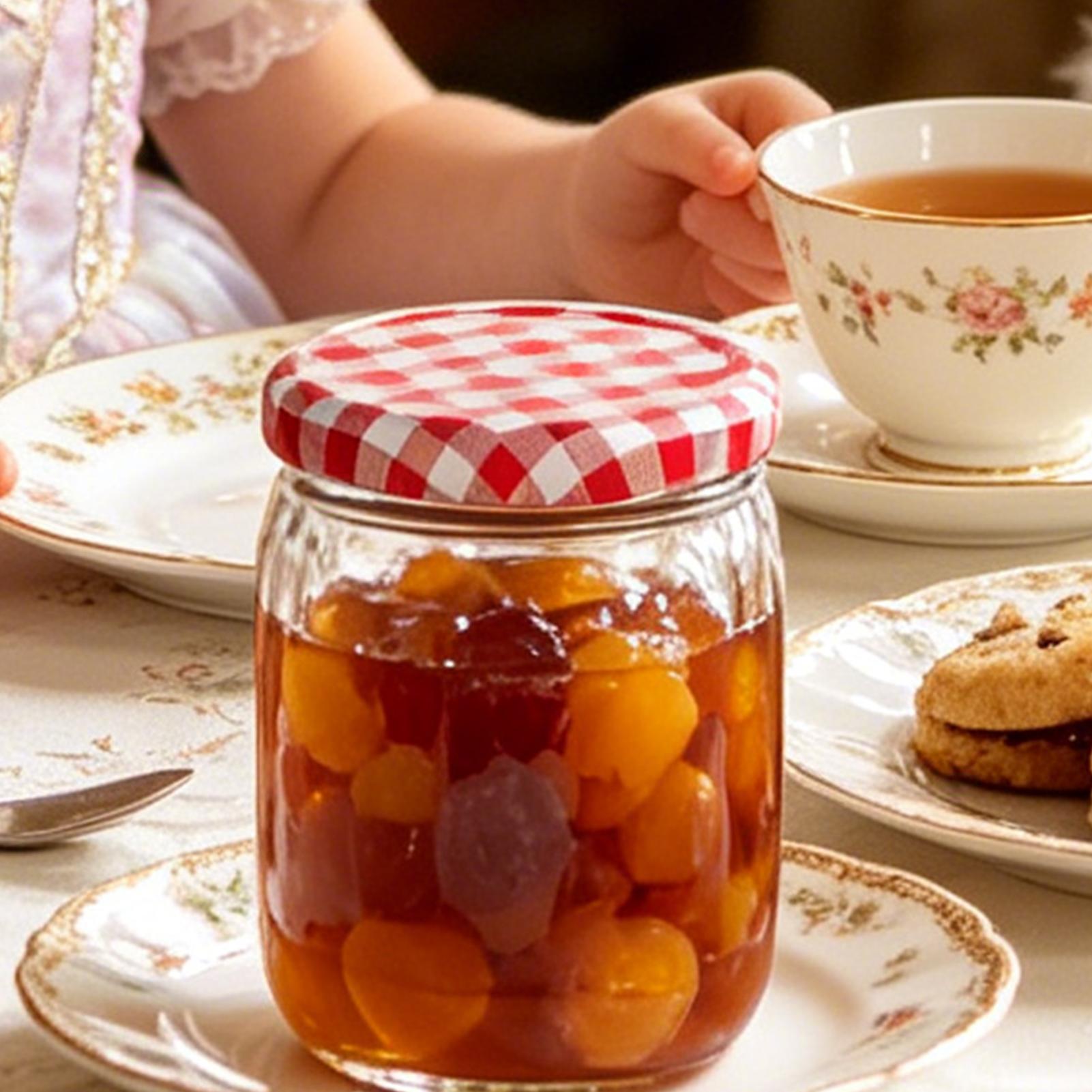 Pokrywki do konserw 50 sztuk,  – Coffee Tea Jars recenzja i cena