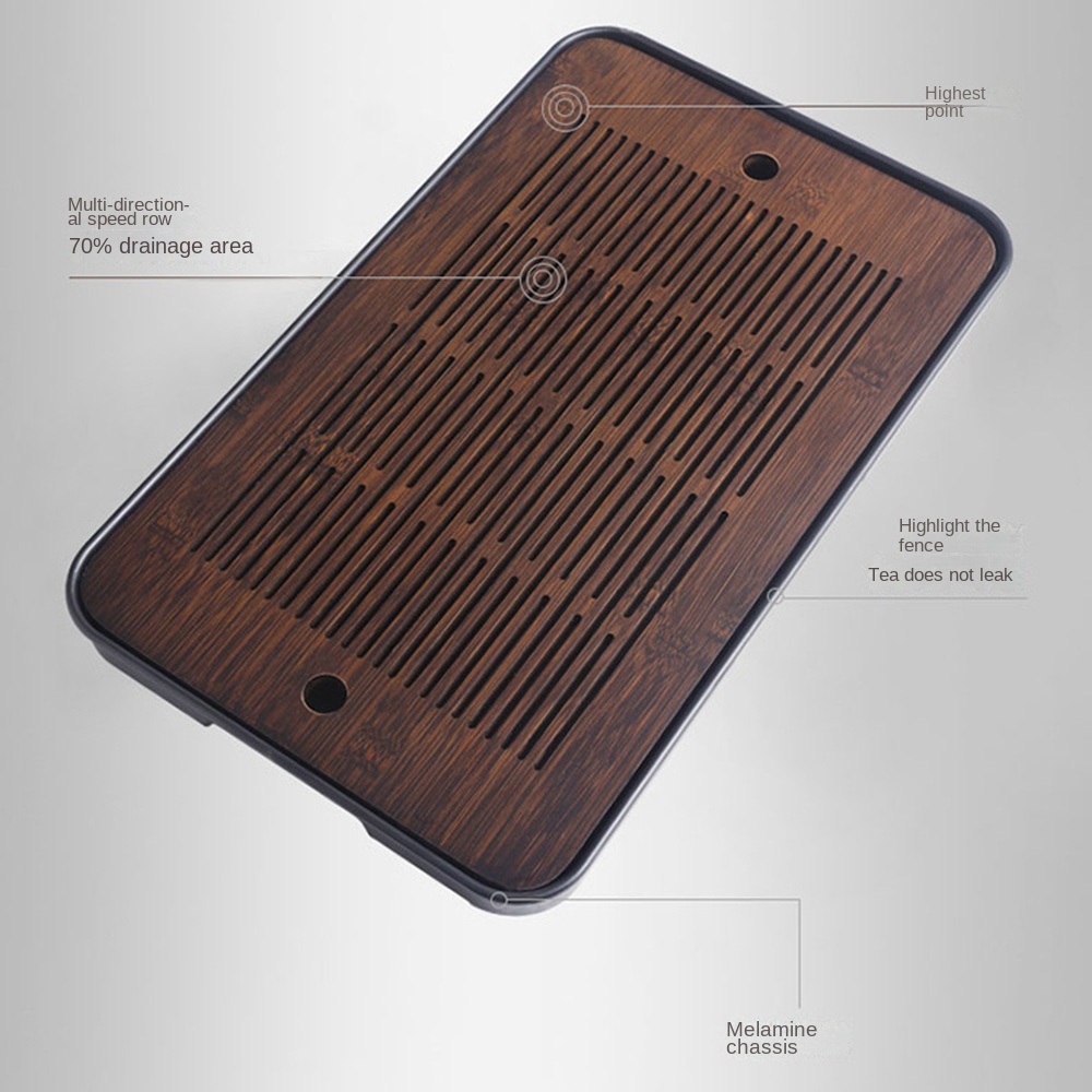 Taca do herbaty z bambusa o po – Bamboo Tea Tray recenzja i cena