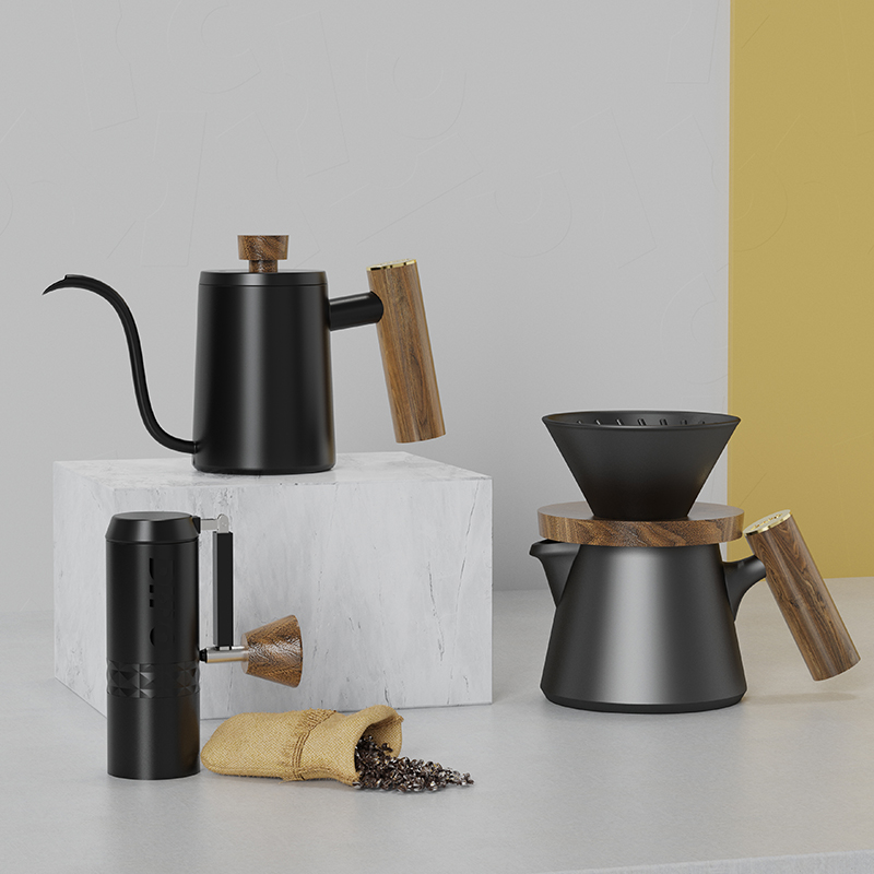 Luksusowy zestaw do kawy DHPO  – Pour Over Kettle recenzja i cena