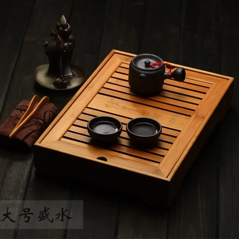 Bambusowe tace na herbatę Akce – Bamboo Tea Tray recenzja i cena