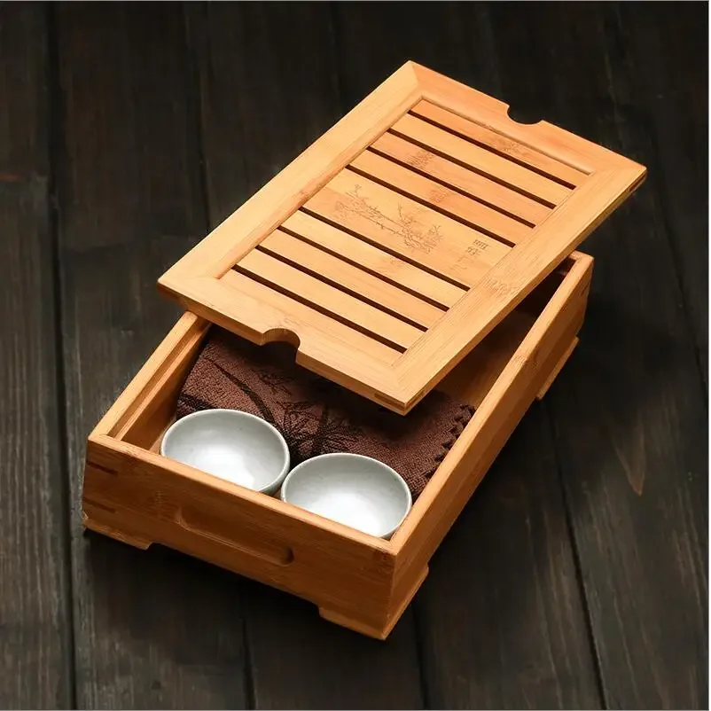 Bambusowe tace na herbatę Akce – Bamboo Tea Tray recenzja i cena