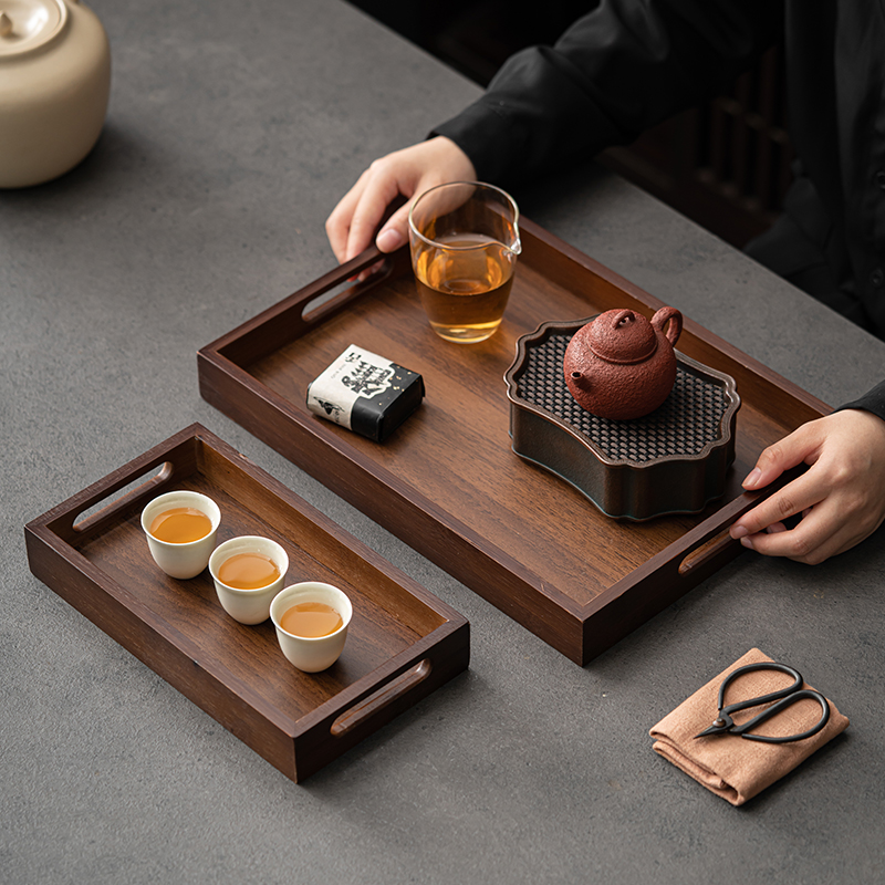 Duża prostokątna taca na herba – Bamboo Tea Tray recenzja i cena